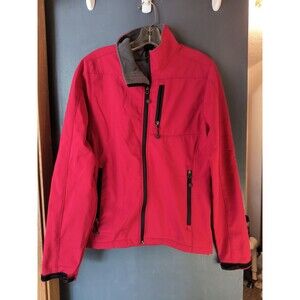 Tahoe Pass Jacket Men's Small Red Full-Zip